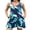 Blue1, variant on Women Built in Bra Summer Dresses with Pockets Beach Sundress Casual Loose Sleeveless Racerback Tank Dress