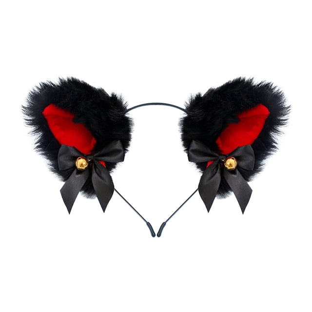 Up to 65% Off Cat Ears Headband Cosplay Party Hairpin Necklace Rings Earring Jewelry on Clearance