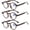 3 Pairs of Tortoiseshell, variant on 3 Pairs of Classic Round Reading Glasses 2.50 Blue Light Blocking Floral Readers +2.50 Plastic