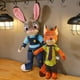 thumbnail image 5 of Zootopia zorro de peluche Nick Rabbit Judy muñeca de juguete regalo para niños, 5 of 5