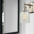 thumbnail image 2 of 516-1W-SN-G2511 Innovations Lighting Caledonia - 1 Light Wall Sconce In Industrial Style-12 Inches Tall and 5 Inches Wide-Brushed Satin Nickel, 2 of 3