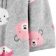 thumbnail image 3 of Mameluco Carter´s Child of Mine Niña Recién Nacido Estampado Animales Gris, 3 of 4
