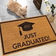 thumbnail image 2 of Graduation Season Theme Doormat for Decoration Doormat Bathroom Welcome Mat Doormat Floor Mat Party Decoration Graduation Season Unique Style Carpet Floor Mat, 2 of 6