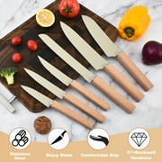 In-Drawer Kitchen Knife Set, 12 Pieces Knife Block Set with In-Drawer Knife Organizer, Sharp & Non-stick Stainless Steel Chef Knife Set, Kitchen Knives Set for Kitchen Home Apartment