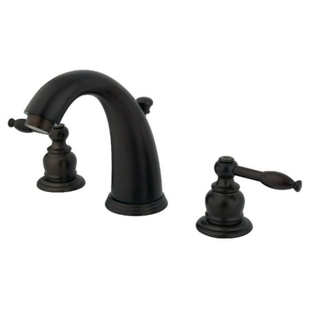 Kingston Brass GKB985KL Widespread Bathroom Faucet, Oil Rubbed Bronze