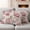 Pink Beige, variant on Pink Floral Outdoor Waterproof Pillow Covers, Spring Summer Vintage Flower Leaf Decorative Rectangle Throw Pillowcase Sofa Cushion Sham for Patio/Couch/Chair, 20"x12" 2 Pack