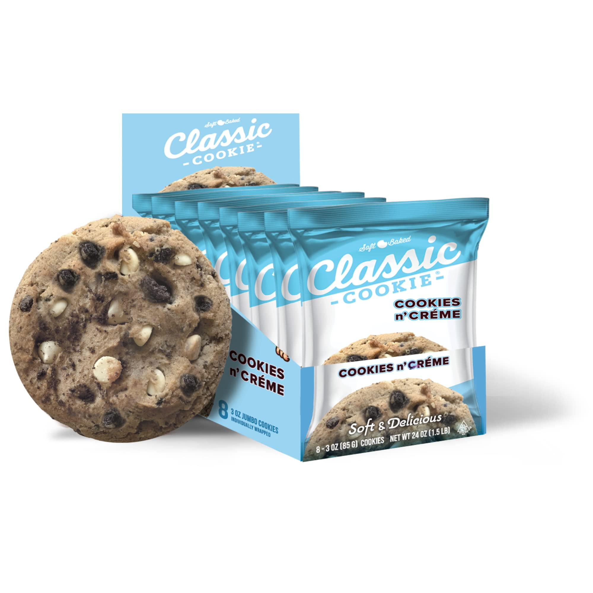 Classic Cookie Soft Baked Peanut Butter Cookies with Reese's® Peanut Butter  Chips, 6 Boxes, 6 Boxes - Fry's Food Stores