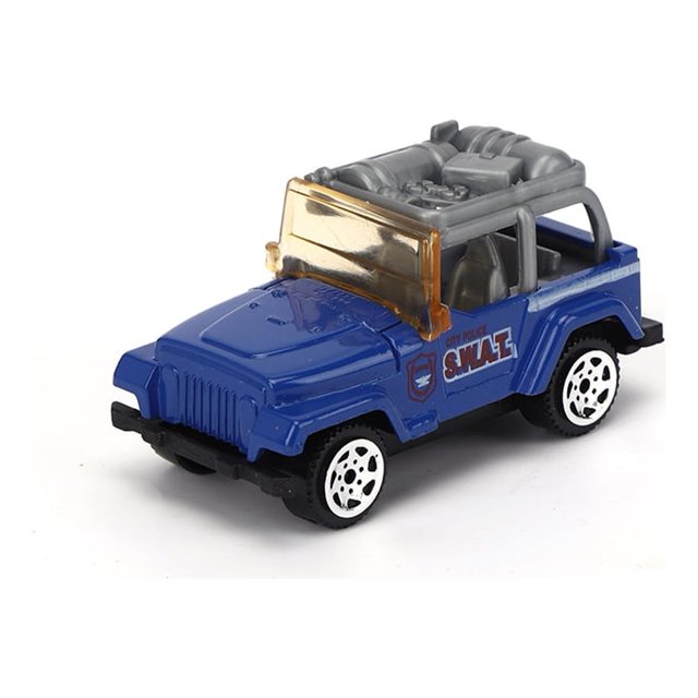 Juego de vehículos de rescate, 6 piezas/juego 1/64 Mini juguete de caza contra incendios, regalo para niños, diseño de última generación