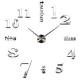 thumbnail image 3 of Espejo 3D Etiqueta de la pared Reloj Acrílico Espejo decorativo Reloj Hogar Habitación Herramienta de decoración de bricolaje Scienceny  HA7247-01B, 3 of 6