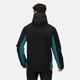 thumbnail image 4 of Regatta - Chaqueta Impermeable Britedale Colores Sólidos para Hombre (Negro, Verde Pacífico) Regatta UTRG6206_blackpacificgreen, 4 of 4