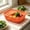Orange, variant on Large Rectangular Plastic Vegetable Basket with Holes, Multipurpose Kitchen Storage for Produce Bread Pantry, Ventilated Fruit Holder with Durable Sturdy Build