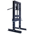 thumbnail image 2 of Hydraulic 6 Ton H-Frame Garage Floor Adjustable Shop Press with Plates, 6T,Black, 2 of 12