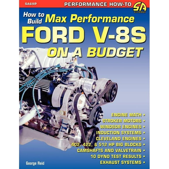 How to Build Max-Performance Ford V-8s on a Budget, (Paperback)