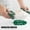 B, variant on EGNMCR Cups Green Cactus Turtle Back Leaf Shape Protects The Pot Pad Heat Insulation Pad the coaster