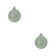 thumbnail image 4 of Ounissouiy Reemplazo de la cubierta del filtro del lavabo del fregadero de la cocina del hogar Colector de pelo reutilizable Colador de ducha Verde 2piezas, 4 of 6