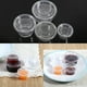 thumbnail image 1 of Recipientes Tazas de Salsa de Plástico con Tapas Desechables de Plástico Almacenamiento de Alimentos [1oz] Cocina Fugacal NO, 1 of 7
