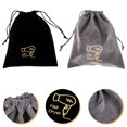 thumbnail image 3 of 2pcs Multipurpose Lint Drawstring Bags Dustproof Storage Bags Electric Hair Dryer Bags, 3 of 7