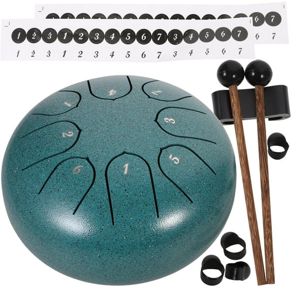 DRAFIDEEP Steel Tongue Drum Ethereal Drum for Rain Soul 1 Set