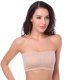 thumbnail image 3 of Paquetes de sujetador de tubo bandeau sin costuras para mujer, bralette sin tirantes y acolchado, Beige-S-Beige-S Sincero Electrónica, 3 of 4
