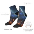 thumbnail image 6 of Pofeuu Starry Light White Horse Print 30cm Socks, Adult Running Hiking Socks for Youth and Adult, 6 of 7