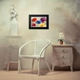 thumbnail image 4 of PI Studio 14x11 Black Modern Framed Museum Art Print Titled - Jewel Florals, 4 of 5