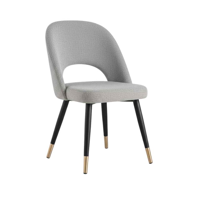 SILLA NAURE TELA LAM GRIS