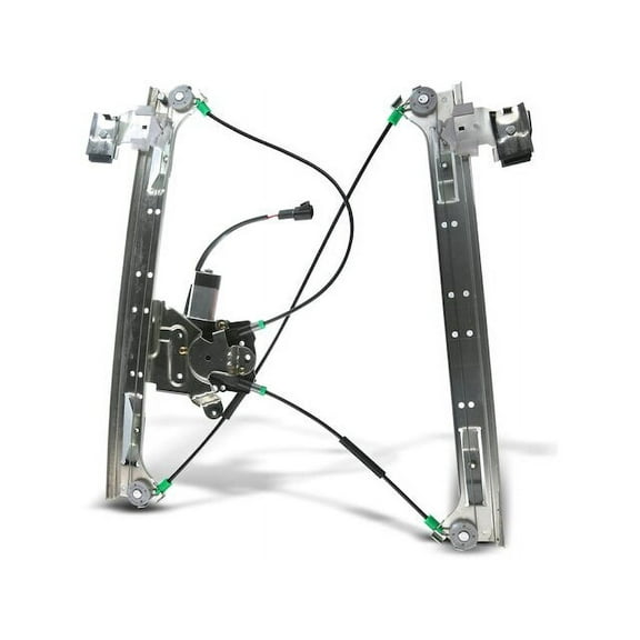 Front Right Power Window Regulator and Motor Assembly 1 - Compatible with 2002 - 2009 GMC Envoy Sport Utility 2003 2004 2005 2006 2007 2008