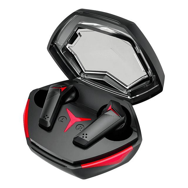 Audífonos Inalámbricos Gamer Malubero, Negro Rojo