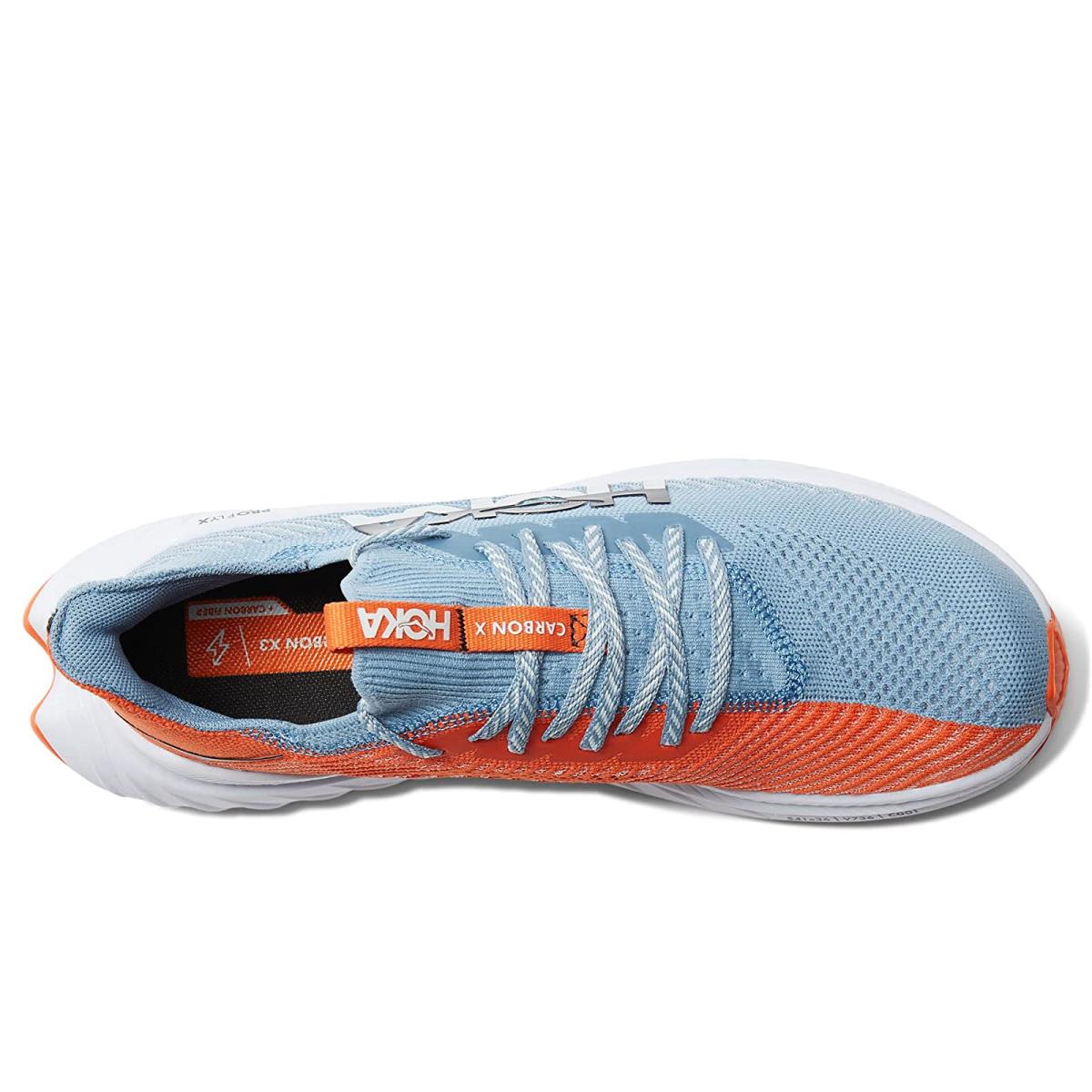 HOKA Carbon X 3 Racing Running Shoe Mountain‎ Spring/Puffin\'s Bill Mens Sz 12.5 Hoka Carbon X 3 Men main image 3