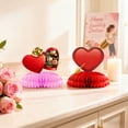 thumbnail image 5 of Red Valentines Centerpieces for Tables - Large, Pack of 9 | 3D Valentine Honeycomb Centerpiece, Valentines Day Table Decorations | Valentines Day Table Centerpiece, Valentines Day Decorations, 5 of 5
