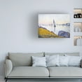 thumbnail image 2 of Canvas Wall Art - Pictufy  'Evening Calm 1891' Wall Art for Living Room, Bedroom, or Office D?cor by Trademark Fine Art - 32 x 24 Inches, 2 of 4