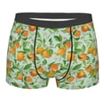 thumbnail image 5 of Uemuo Tangerine Pattern Men's Boxer Briefs,Trunk Anti-Chafing,Comfortable, Durable, and Stylish Underwear-Large, 5 of 9