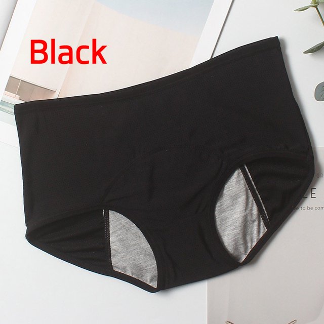 Bragas para el período menstrual a prueba de fugas, ropa interior para mujer, calzoncillos antibacterianos fisiológicos, ropa interior para el período para mujer a prueba de fugas Tan Jianjun unisex