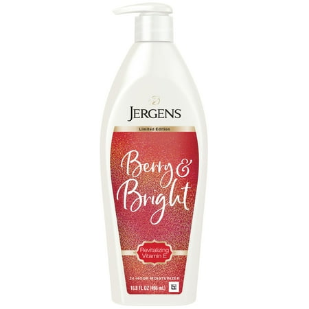 Jergens Limited Edition Berry And Bright Vitamin E Moisturizer 16.8 oz