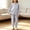 Gray, variant on FSYBOA Girls Outfit Set Size 7, Fleece-lined Casual 2 Piece Crew Neck Tops and Pants Pink