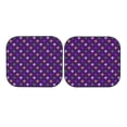 thumbnail image 7 of Fotbe Purple Mardi Gras 2-Piece Car Windshield Sun Shade | Sun Blocker for Car Windshield | Foldable Automotive Interior Accessories for Sun Protection-Large, 7 of 7