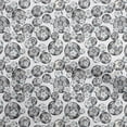 thumbnail image 1 of oneOone Velvet White Fabric Sports Craft Projects Decor Fabric Printed By The Yard 58 Inch Wide, 1 of 4