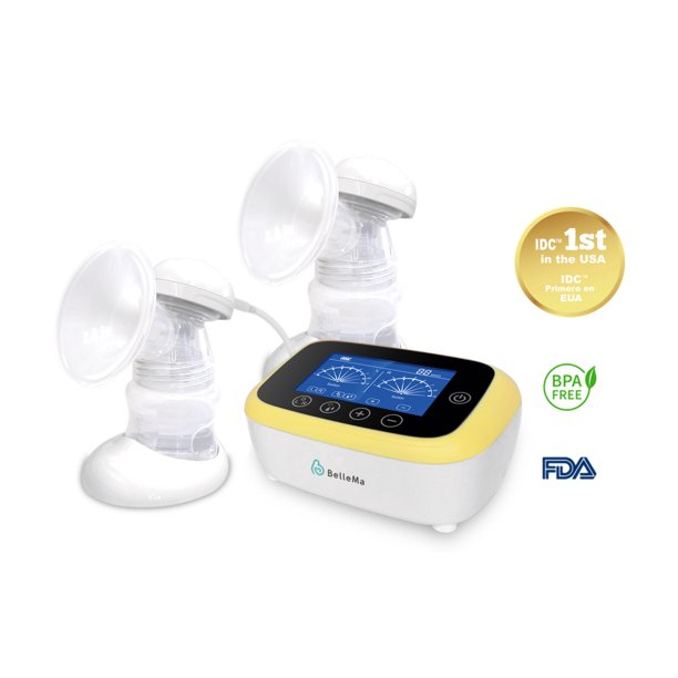 BelleMa Euphoria Pro Double Electric Breast Pump, Innovative 3D Pump