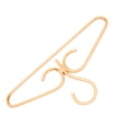 thumbnail image 3 of 4Pcs Rattan Clothes Hanger Natural Rattan Hand-Woven 3 Hook Hanger for Home Wardrobe Clothing Store Decor 40X20cm, 3 of 7