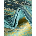 thumbnail image 6 of Unique Loom Outdoor Coastal Collection Area Rug - Ombre (9' x 12' Rectangle Multi.Blue/Yellow), 6 of 11
