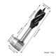 thumbnail image 5 of Advancent Broca de Metal trenzado para manualidades, 4 flautas, Manual para exteriores, perforadora de para emergencias, herramienta carpas, 5 of 6