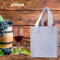 thumbnail image 4 of SIEYIO Durability Felt Wine Bottle Protectors Soft Padded Travel Case for Wine Enthusiasts Professional Protective Case, 4 of 10