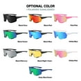 thumbnail image 6 of Smaiky 2025 New Polarized Sunglasses Night Vision Cycling Glasses Outdoor Sports Bike Cycling Shades Windproof for Men Women Motorcycle Riding, 6 of 11