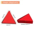 thumbnail image 2 of Uxcell 200g Stained Glass Mosaic Triangle 0.55'' Red Glass Mosaic Tiles Bulk for Craft Handmade Project, 2 of 8