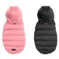 thumbnail image 3 of Pawtitas Reversible Dog Jacket Water Resistant Dog Coat for Cold Weather - 2X-Small Jacket - Light Pink / Black, 3 of 9