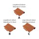 thumbnail image 3 of Leather Mouse Pad Extended Desk Mats Office Desk Mats Gaming Desk Pad for Keyboard and Mouse Nonslip Writing Surfaces 60x30, 3 of 4