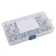 thumbnail image 2 of Écrou de Rivet de Noix de T, 110pcs T Écrous Écrou de Rivet, M10M8M6 M5M4M3 Quatre Griffes Écrou de T Galvanisé avec la Boîte en Plastique Transparente, Écrou, Inserts d'Écrou, 2 of 8