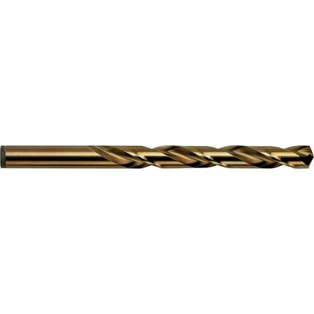 Irwin 631 Jobber Length Drill, 1/8 in Dia x 1-7/8 in OAL, Cobalt High Speed Steel