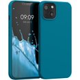 thumbnail image 1 of Case Compatible with iPhone 13 - Case Soft TPU Slim Protective Cover for Phone - Caribbean Blue, 1 of 8
