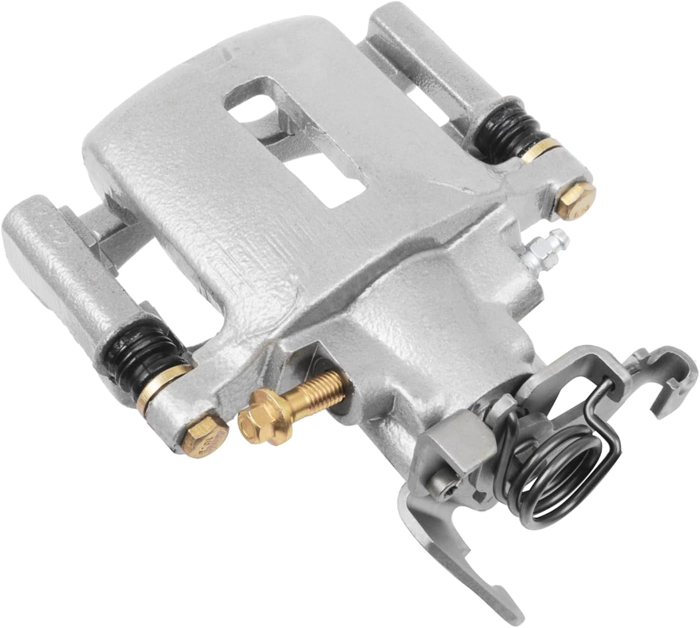 Detroit Axle - Rear Right Brake Caliper for Ford 2005-2014 Mustang, Passenger Side Disc Brake Caliper with Bracket 2006 2007 2008 2009 2010 2011 2012 2013 Replacement